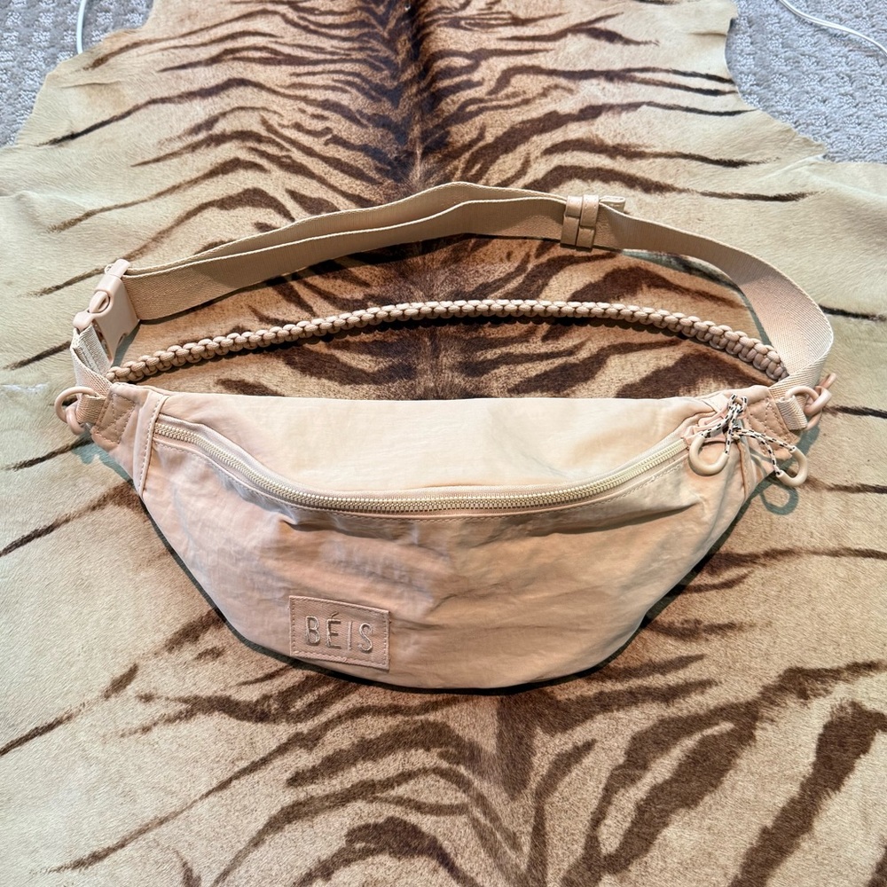 BEIS Cream Crossbody Bag